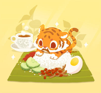 Nasi Lemak Tiger